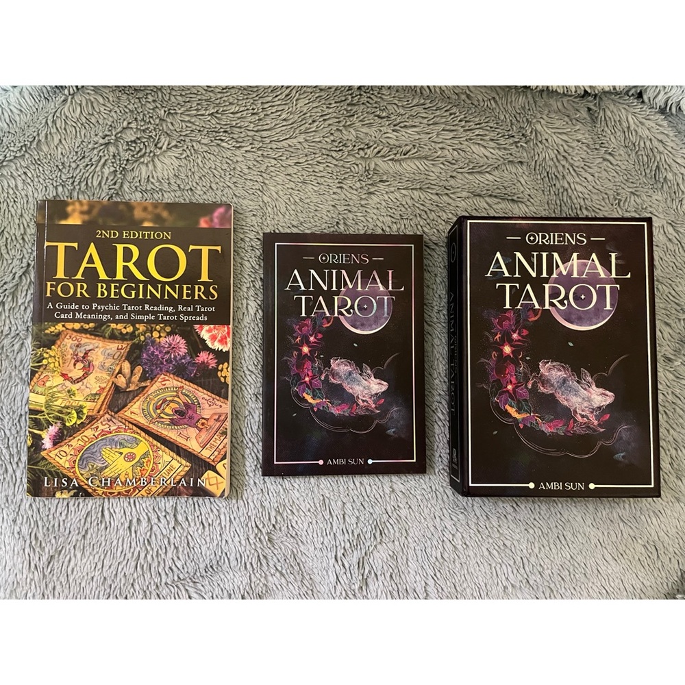 Tarot Cards & Books Bundle